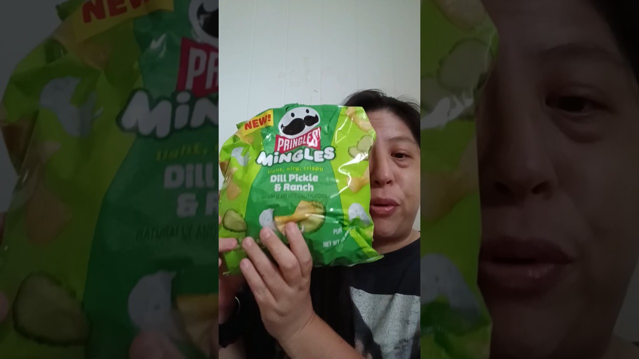 Pringles mingles dill pickle & ranch #shorts #pringles #snacks