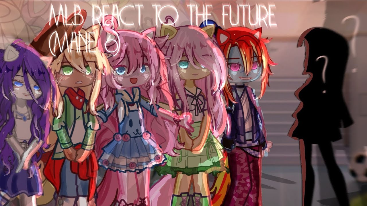 [#mlp 🐎] The Mane Six React To Themselves (+ Future)