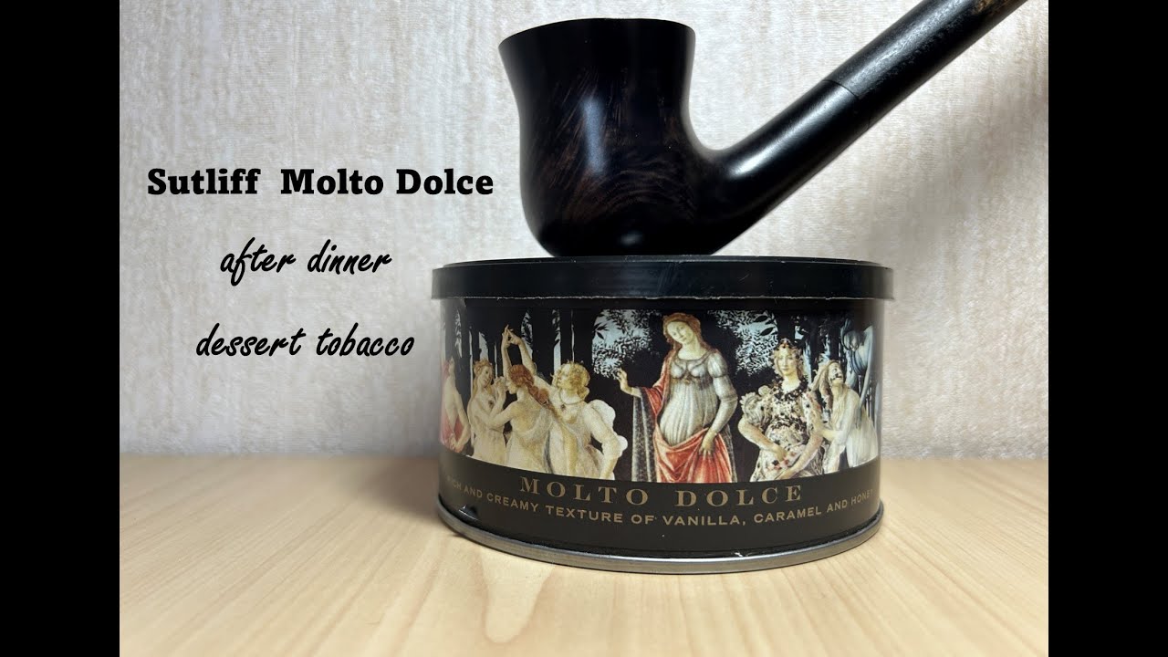 Sutliff Molto Dolce | I would categorise this blend as an after dinner dessert tobacco.