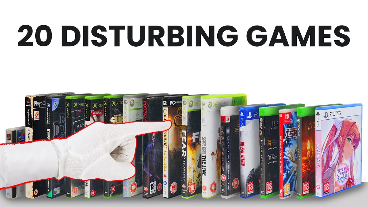 Unboxing 20 Most Disturbing Games (1999-2024)