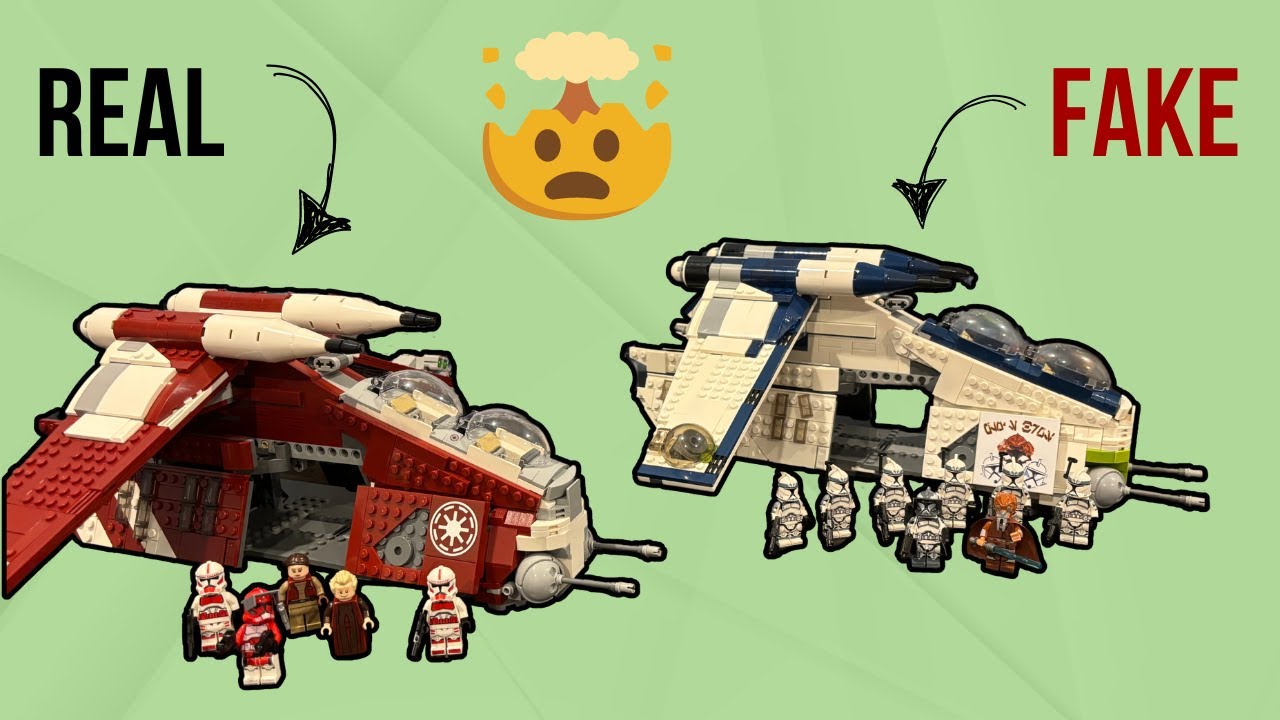 Is It Worth It? Fake LEGO Star Wars Gunship Review & Final Score!