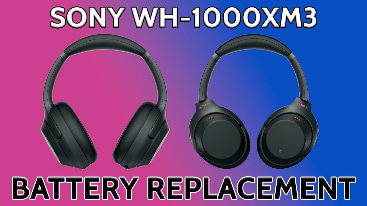 Sony WH-1000XM3 XM3 Headphones Battery Replacement | Repair Tutorial