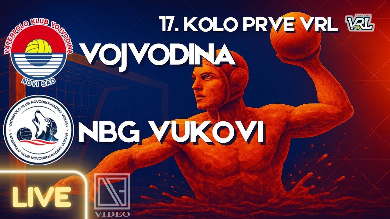 VK VOJVODINA Novi Sad - VK NBG VUKOVI Novi Beograd (Full match Livestream) [06.12.2025.]