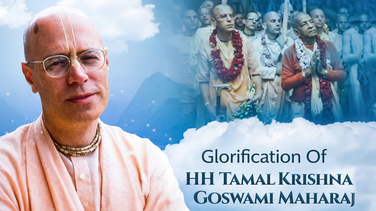 Kirtan and Glorification Of HH Tamal Krishna Goswami Maharaj @ ISKCON GOVARDHAN