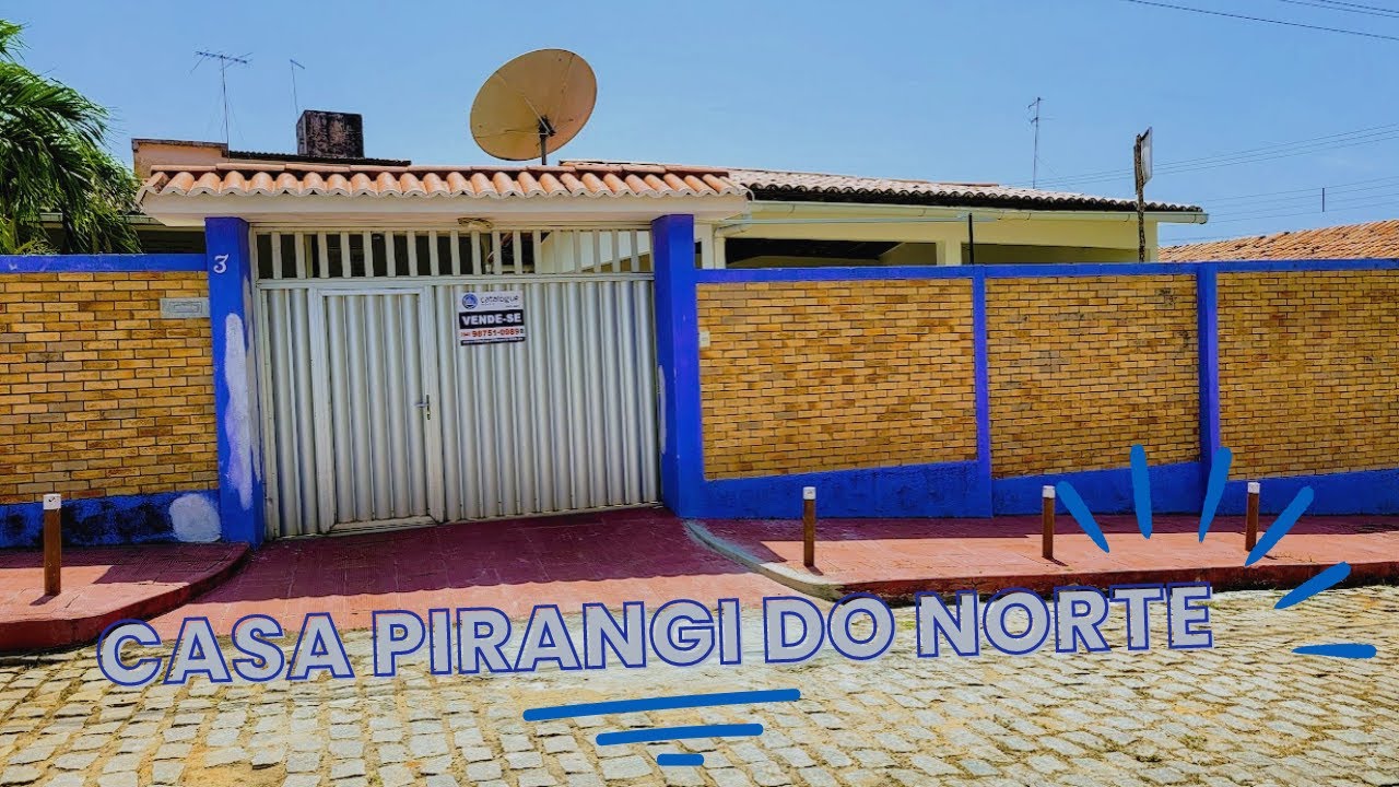 Casa na Praia de Pirangi do Norte