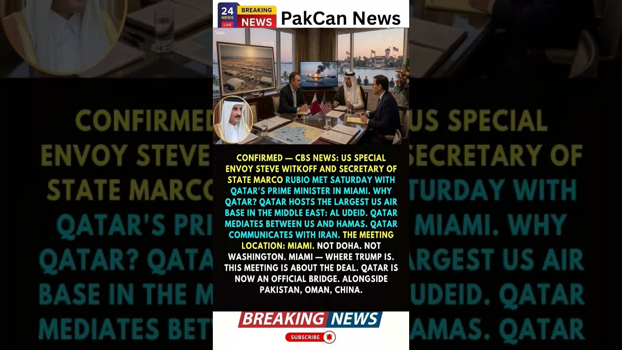 Qatar Emerges as Key Player in Iran&ndash;U.S. Diplomacy | PakCan News