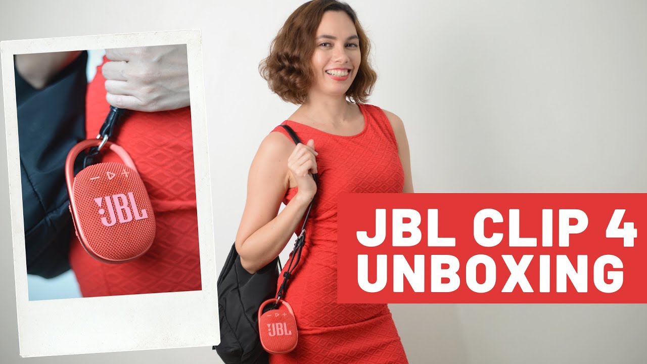 JBL CLIP 4 UNBOXING
