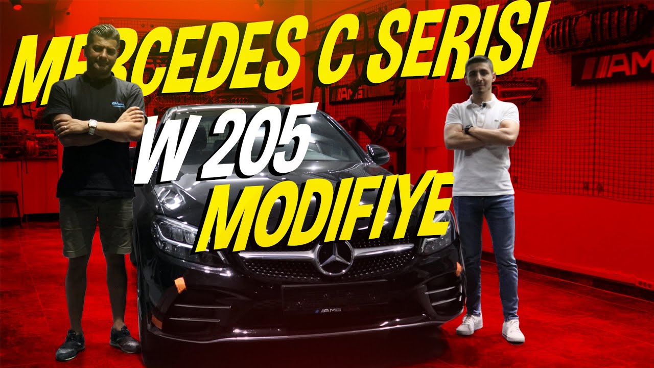 MERCEDES C SERİSİ / W205 MODİFİYE @AMG TUNING