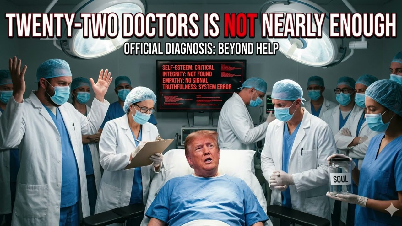 Twenty-Two Doctors Is Not Nearly Enough | Funny Irish Drinking Song Trump Parody