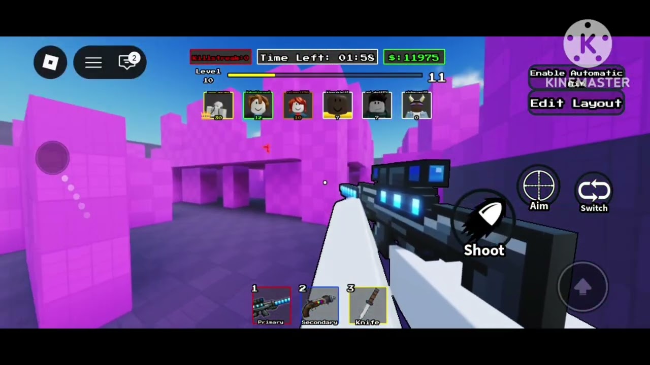 Roblox # one tap #### subscribe plz 