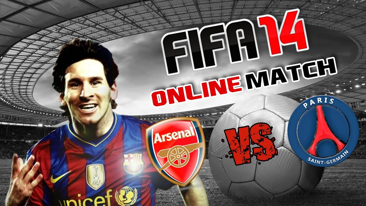 FIFA 14: Online Match. Арсенал vs ПСЖ.