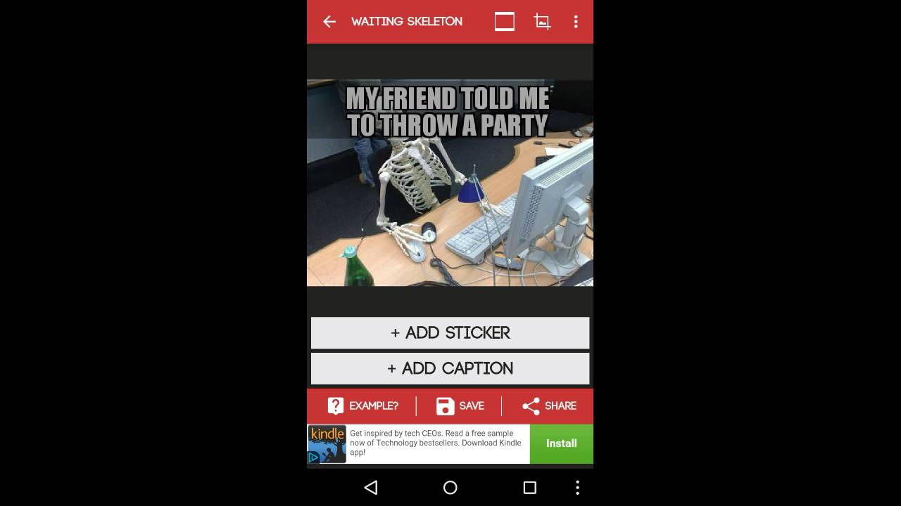 How to create Meme in Android