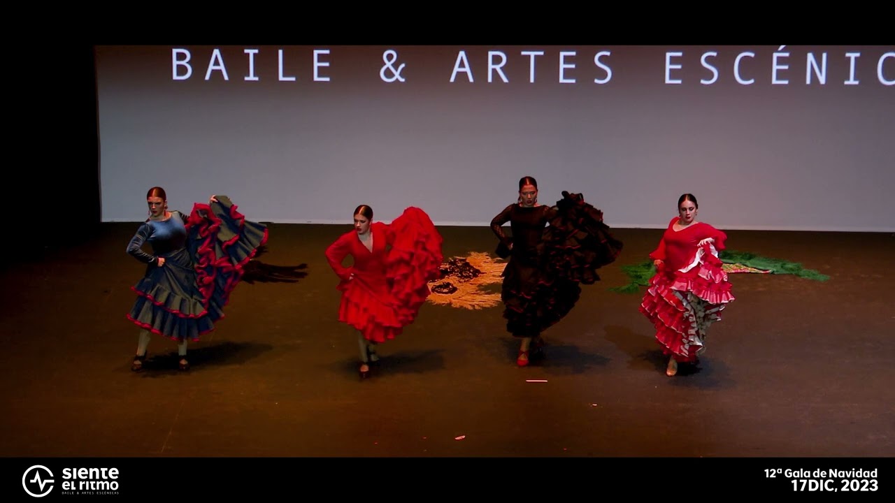 Siente el Ritmo, grupo de Flamenco, Gala de Navidad 2023