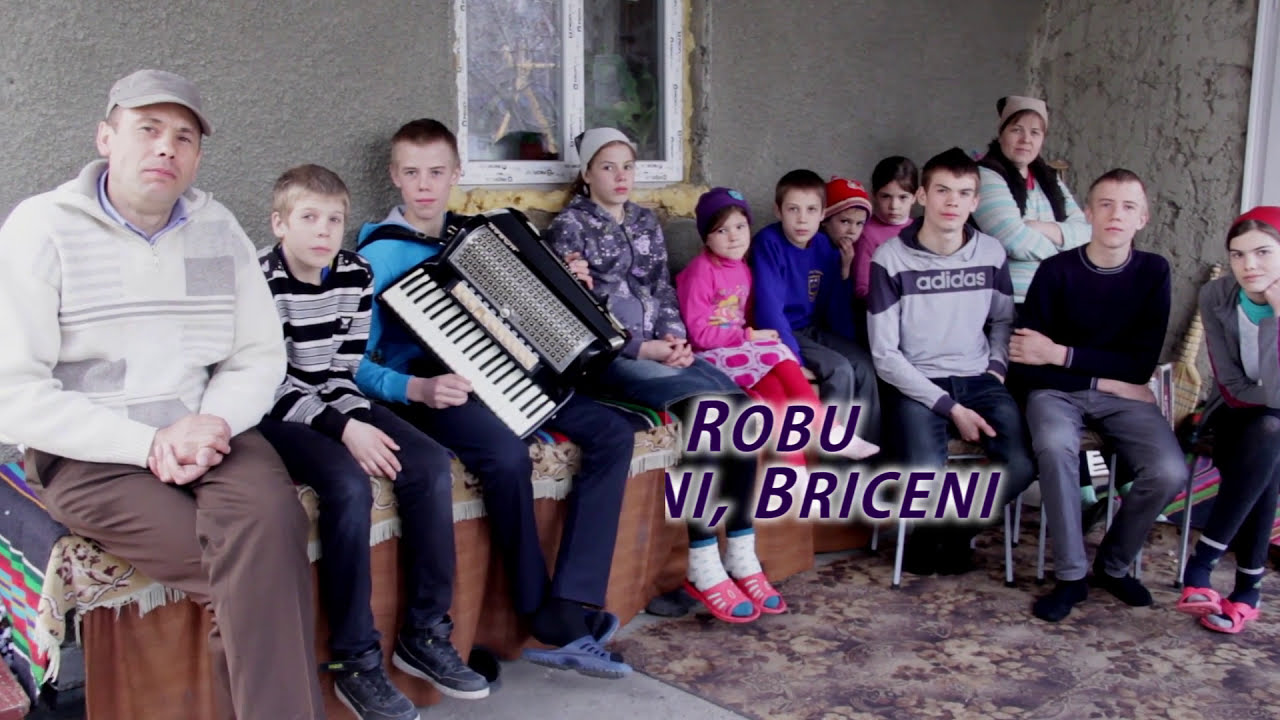 Familie cu 13 copii în satul Tabani, Briceni