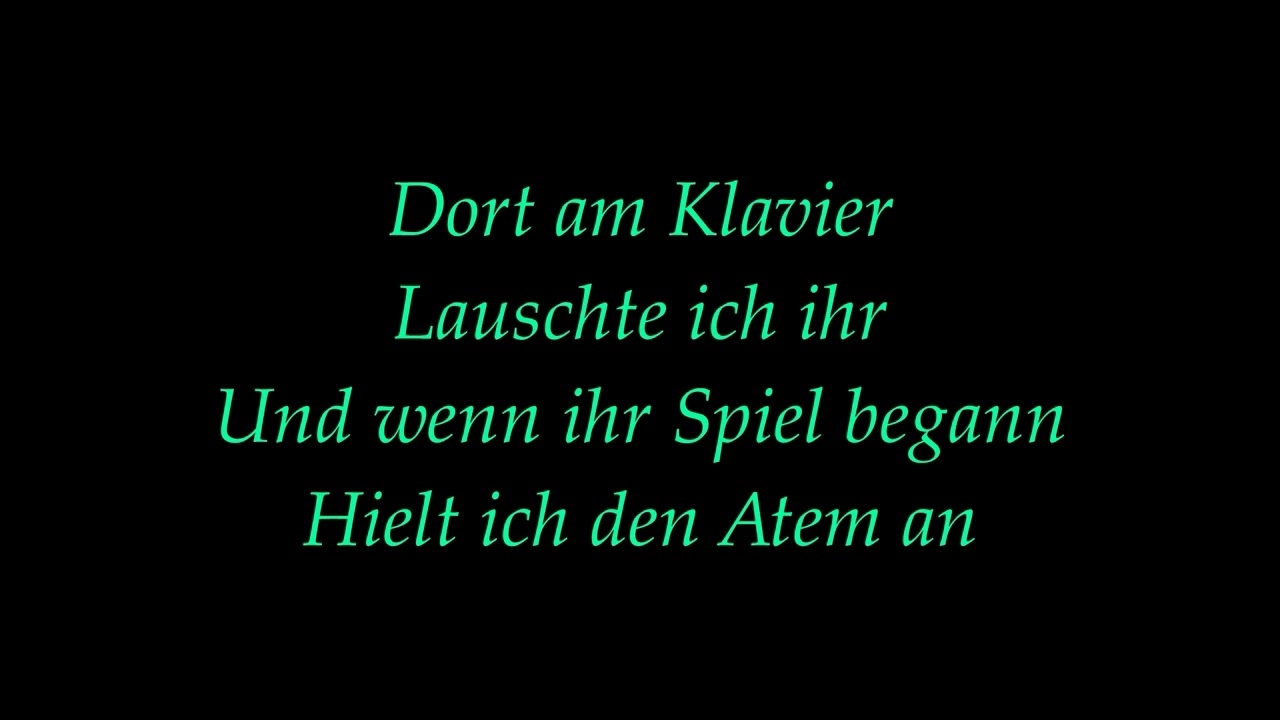 Rammstein - Klavier (Lyrics)