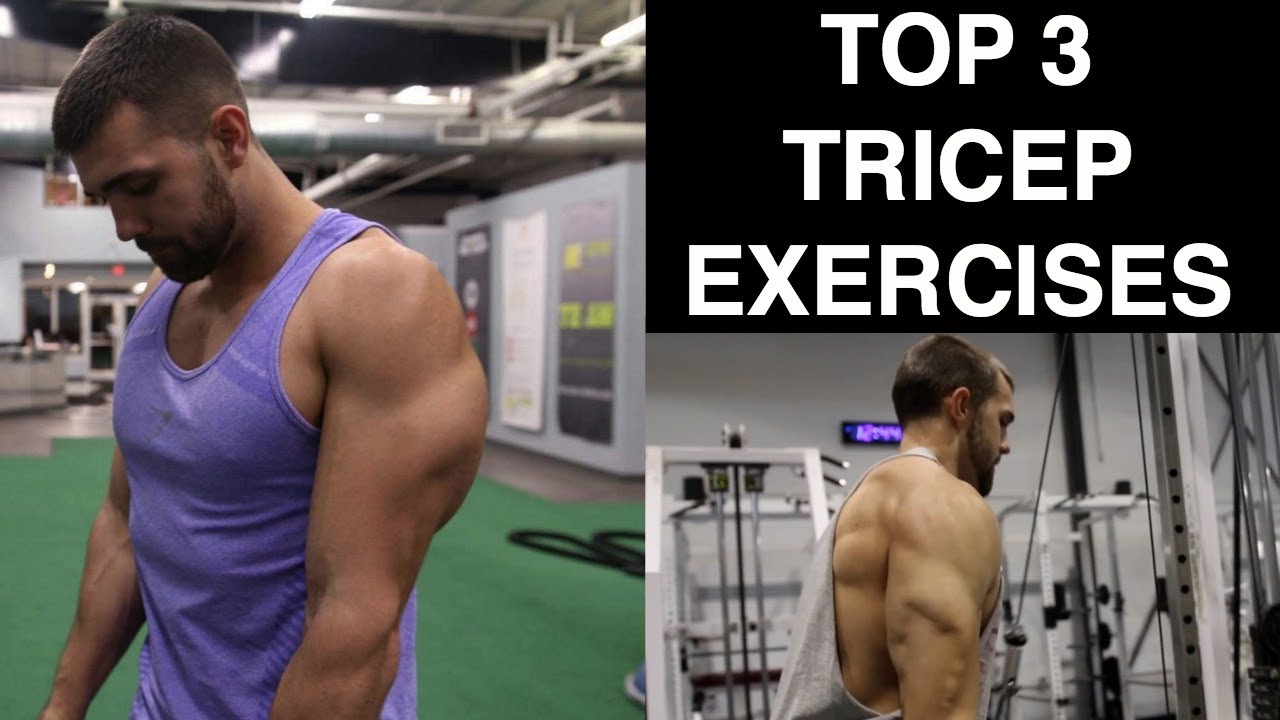 Top 3 Exercises for Huge Triceps | GROW YOUR TRICEPS NOW
