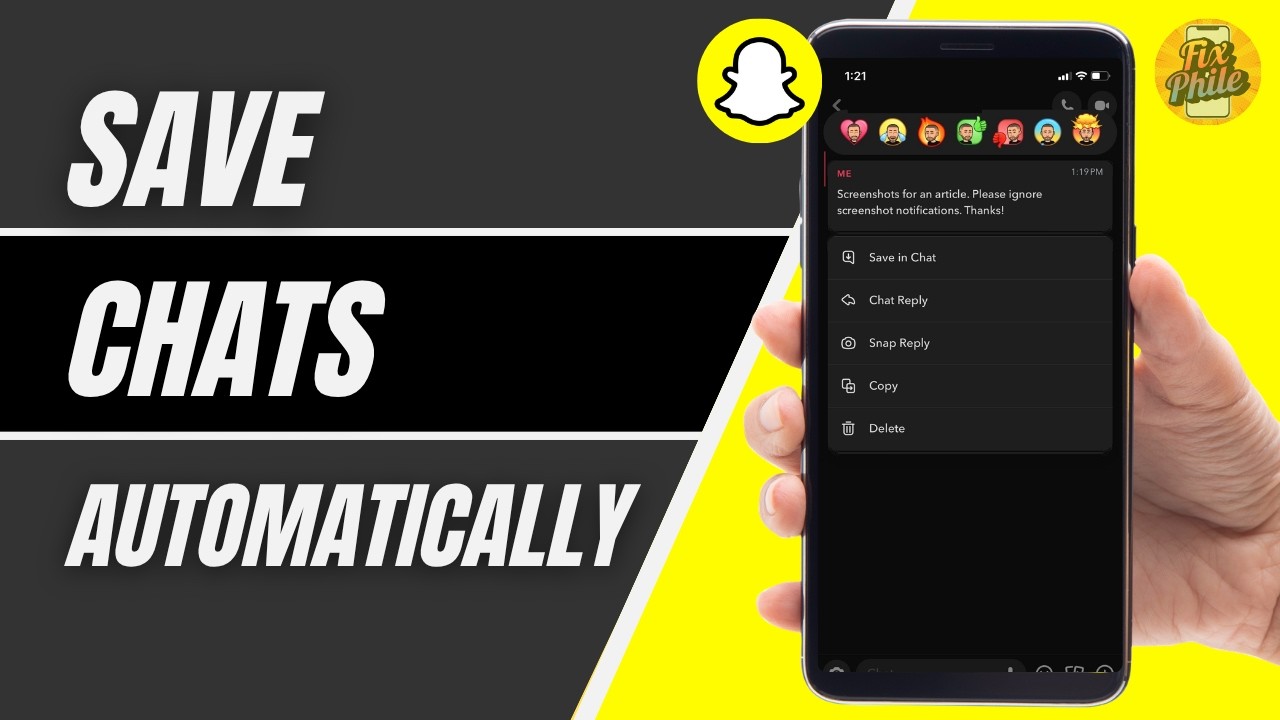 How To Save Snapchat Chats 2026 | Keep Snapchat Messages From Disappearing