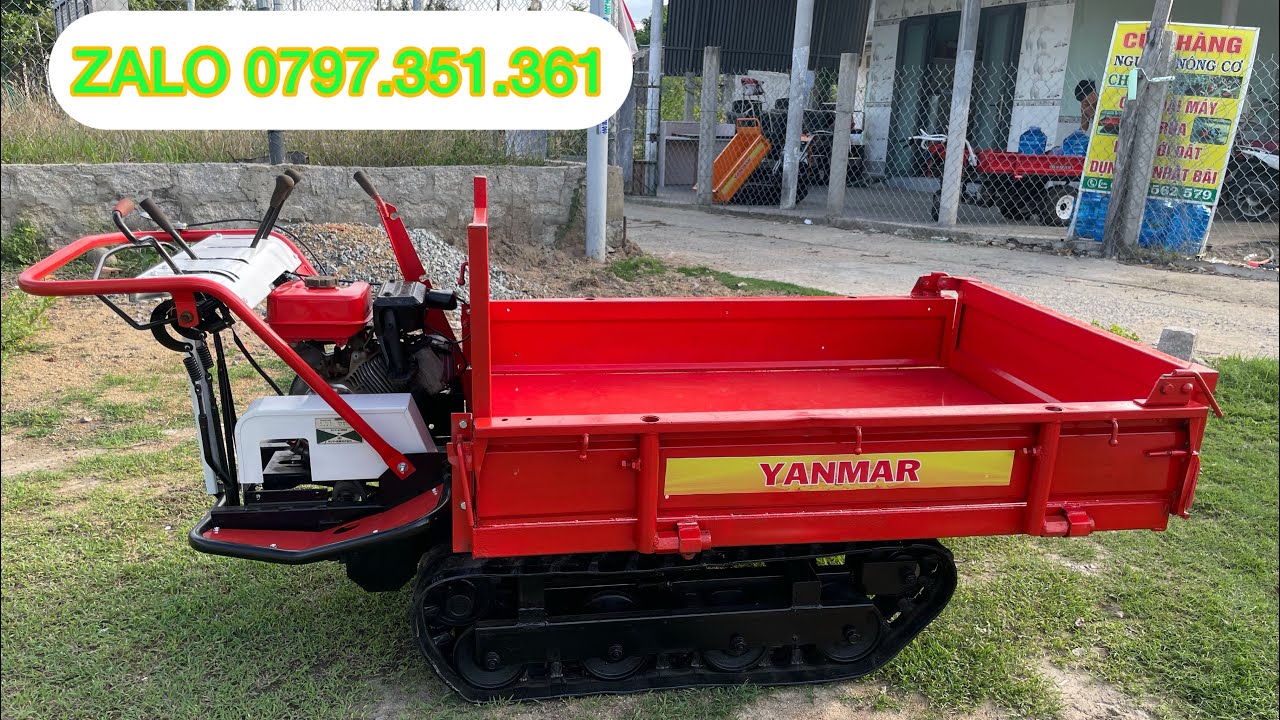 Zl 0797.351.361 Xe Rùa Bánh xích, trọng tải 500kg , bà con quan tâm id e ạ 