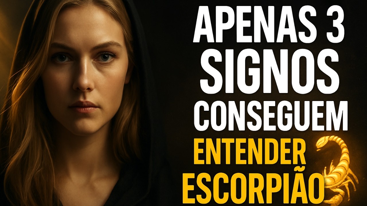 Escorpião Revelado: Três Signos que Realmente Conseguem Entender Sua Alma Profunda e Transformadora