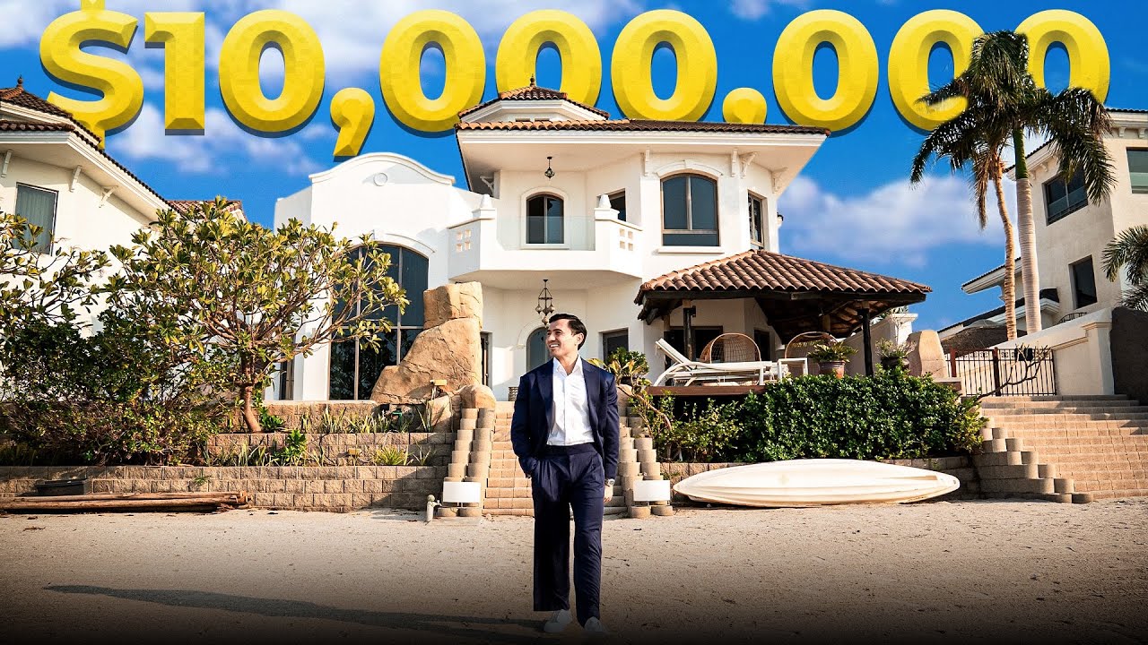 DUBAY PALM JUMEIRAH OROLIDA 10,000,000$ VILLAga SAYOXAT FARRUKH IMINOV bilan