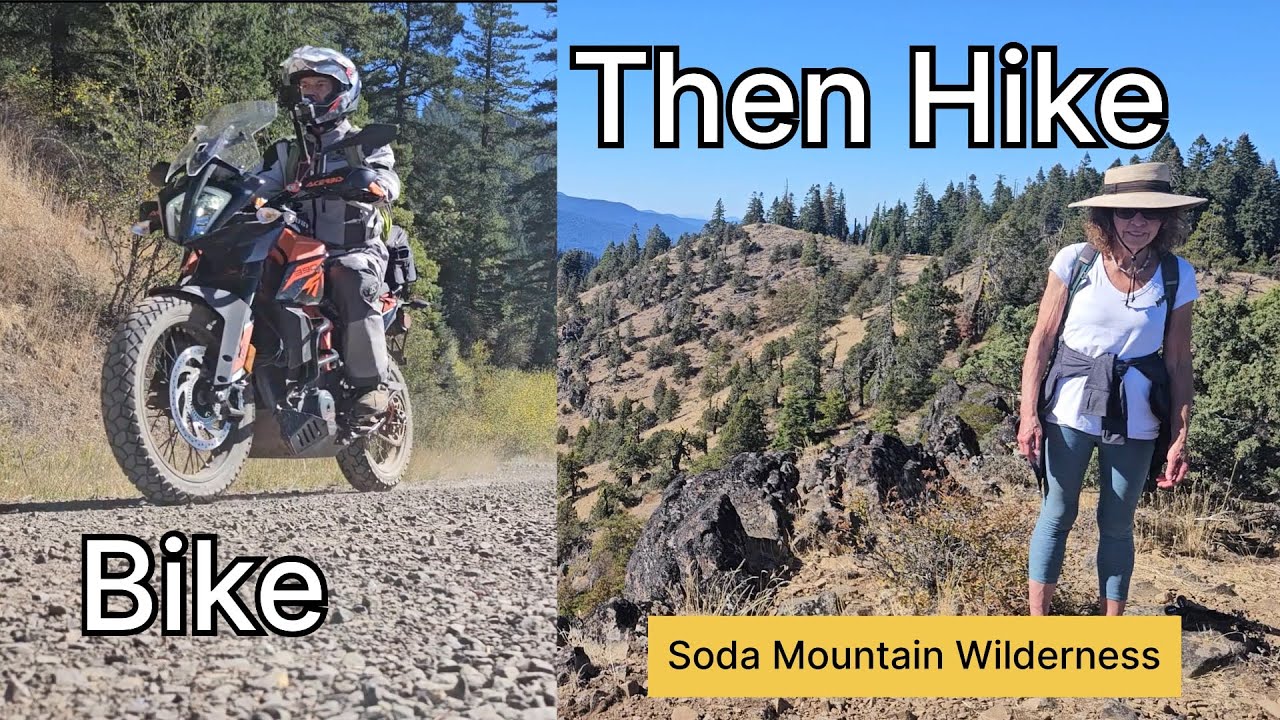 Bike, then hike to Boccard Point