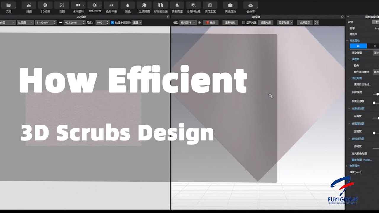 How Efficient 3D Scrubs Design can be?