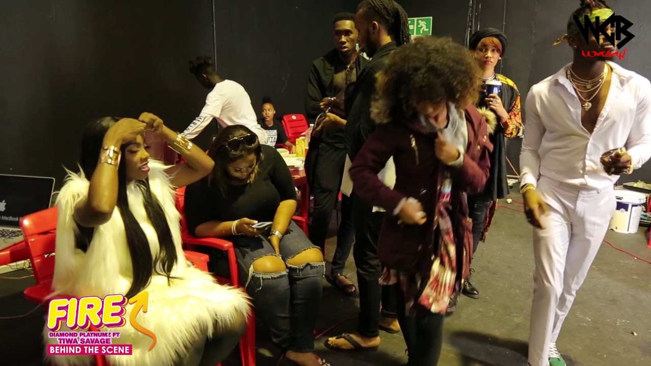 Diamond Platnumz - Fire ( Behind The Scene part 2 )