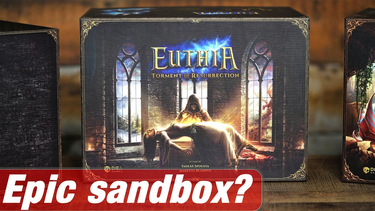 Euthia: Torment of Resurrection │Detailed Unboxing ( On Table Quality: High Quality 4K )