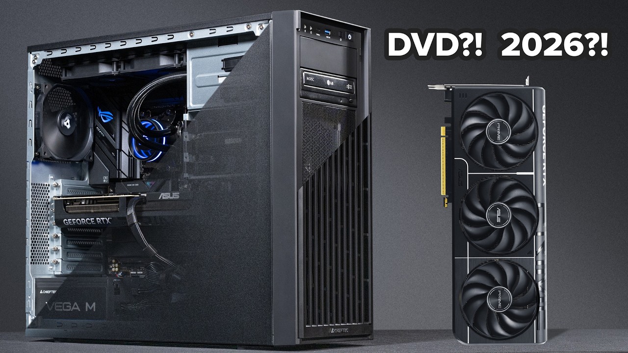 I Built a 2026 Gaming PC in a 2000s Style Case