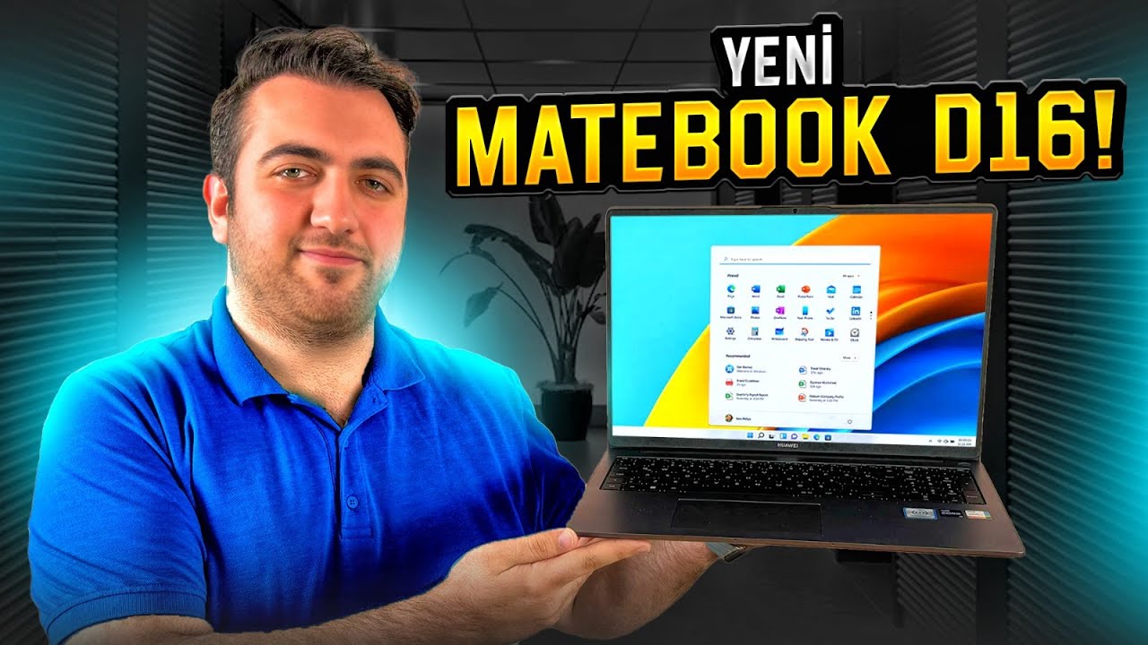 Huawei MateBook D16 2024 incelemesi - i9 işlemci ve yüksek performans!