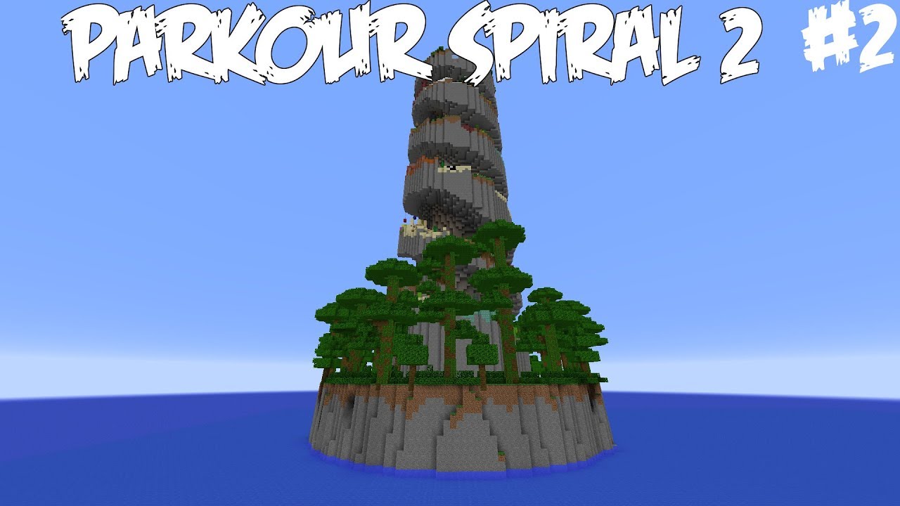 HIUKSET POIS PÄÄSTÄ /w JKokki - Pelataan Spiral Parkour 2 Minecraft - Osa 2