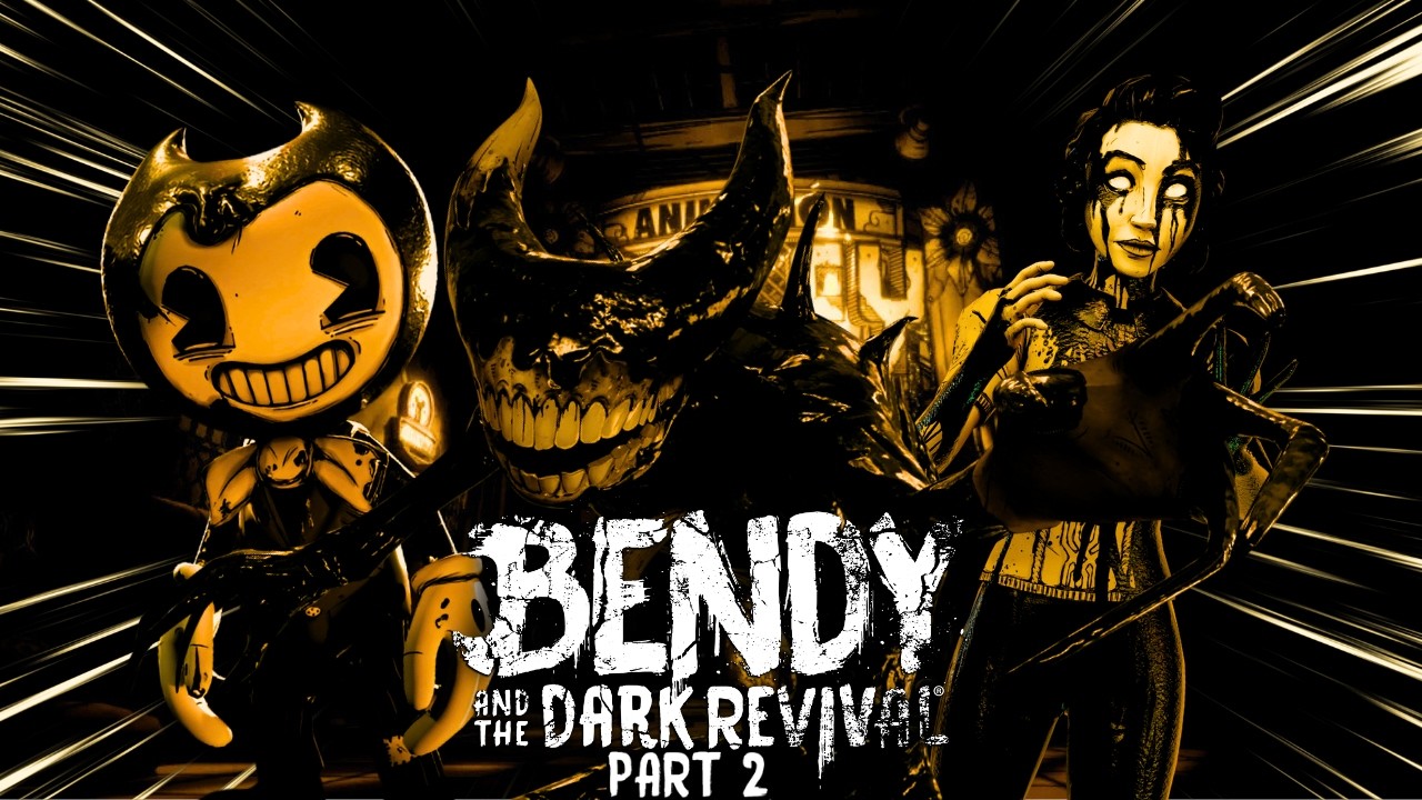 THE INK DEMON IS AFTER ME AGAIN!?! | Bendy and The Dark Revival part 2 |