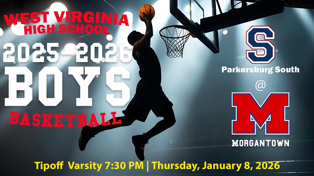 Parkersburg South at MHS | Boys High School Basketball (Tipoff follows the JV Game ~ 7:15pm)