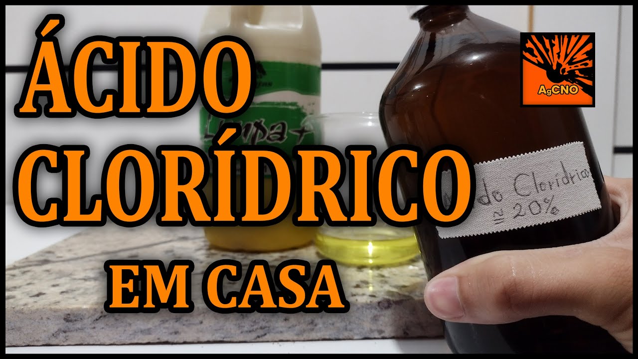 Purificando Ácido Clorídrico em Casa