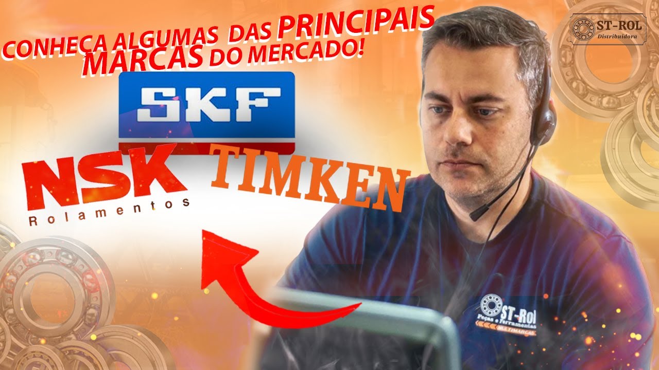 CONHE&Ccedil;A &aacute;s Tr&ecirc;s principais marcas de ROLAMENTO do mercado!!!