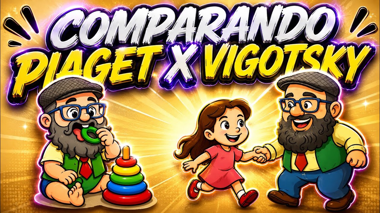 🚨 PROVA NACIONAL DOCENTE: PIAGET vs. VYGOTSKY | Entenda para N&atilde;o Errar na Prova
