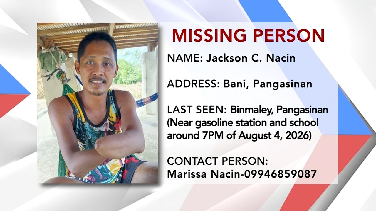 GMA Regional TV Bulletin: Missing Person | One North Central Luzon