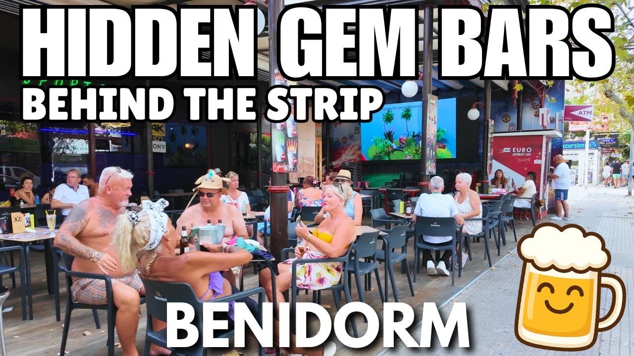 Benidorm: HIDDEN GEM Bars & Restaurants Behind the Strip & Yellow Brick Road! 🍺