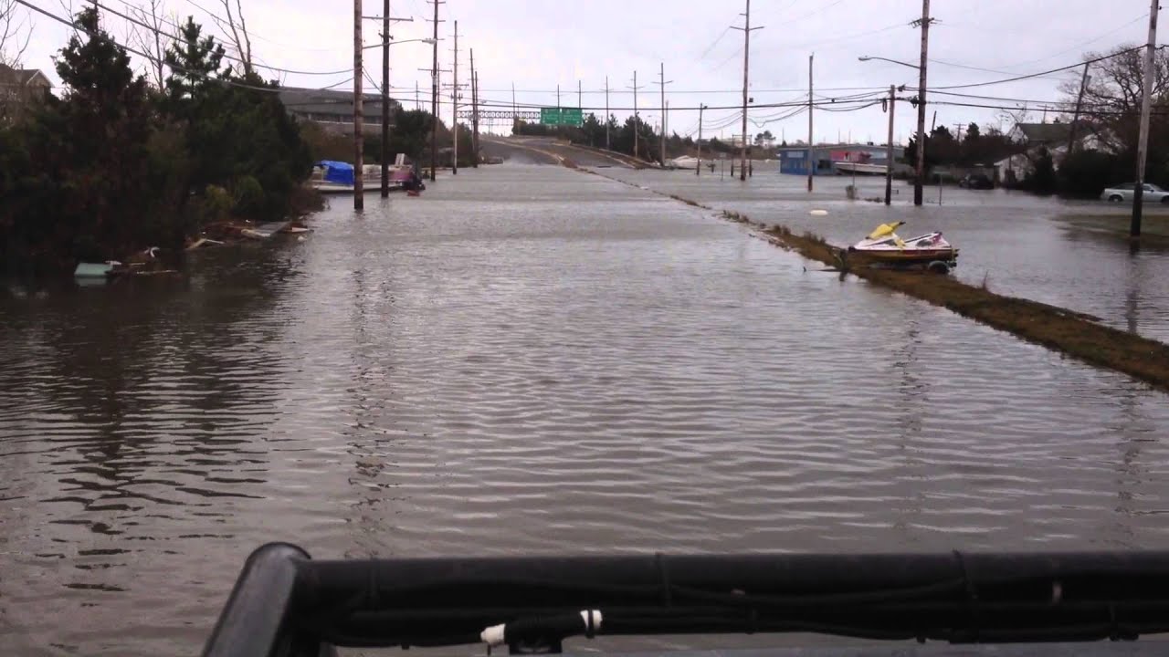 HURRICANE SANDY - Seaside Heights (Part 1 of 2)