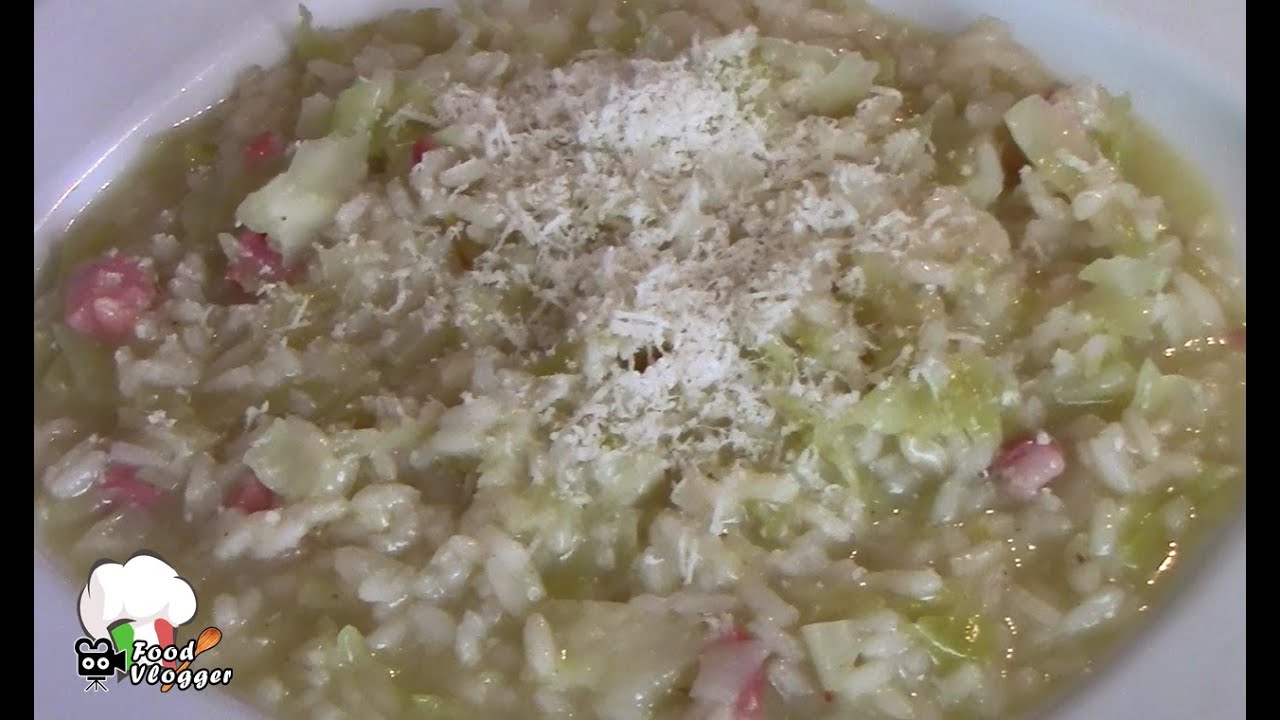 RISOTTO VERZA E PANCETTA | FoodVlogger