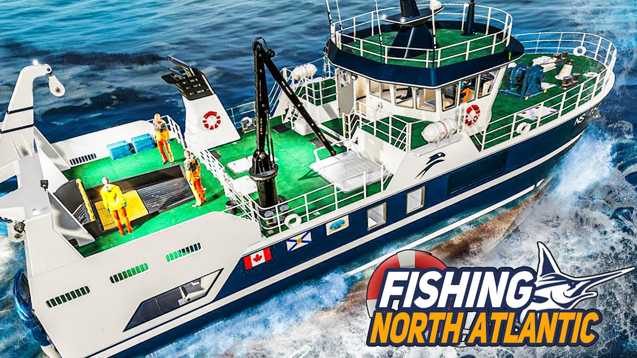 FISHING: North Atlantic #8: SCHLEPPNETZ-Fischerei: Viele Tonnen SEELACHS an Bord | SCHIFF SIMULATOR