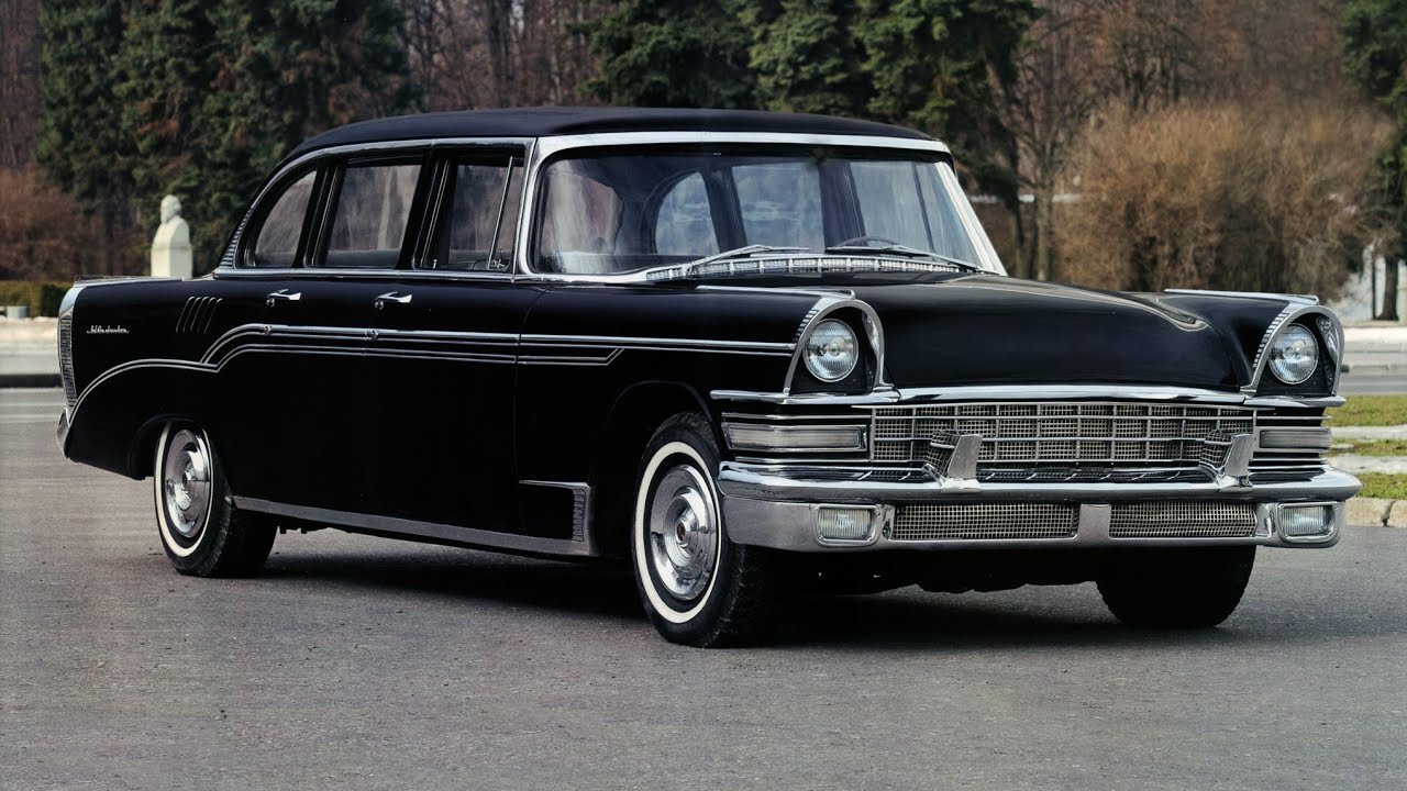 ЗиЛ - 111 . Архивные кадры. ZiL - 111 . Archive footage.