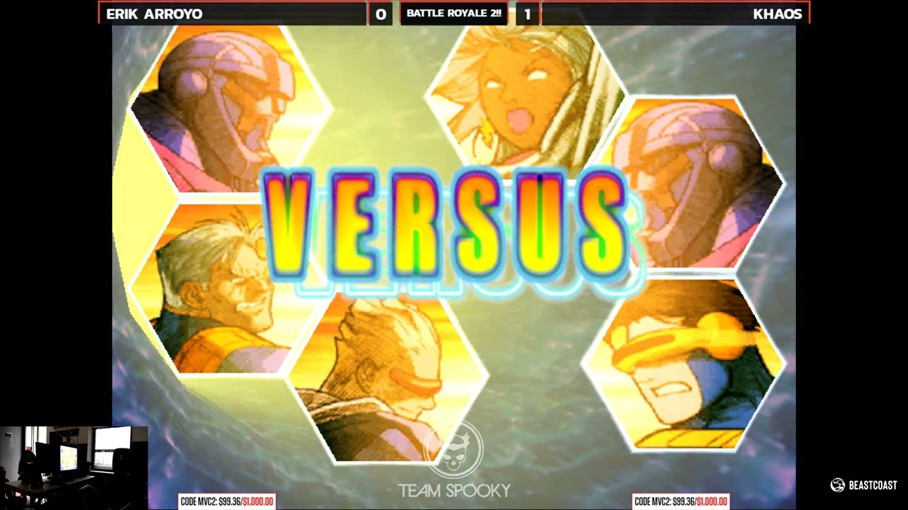 MVC2 @ Battle Royale II - SmoothViper vs Khaos [CASUALS] [4K/60fps]