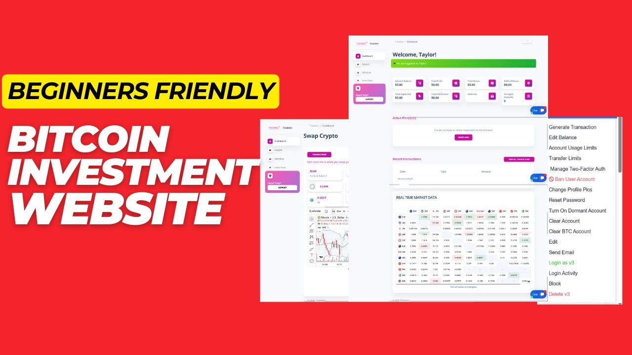 How to make Investment Website with Onlinetrader Script 