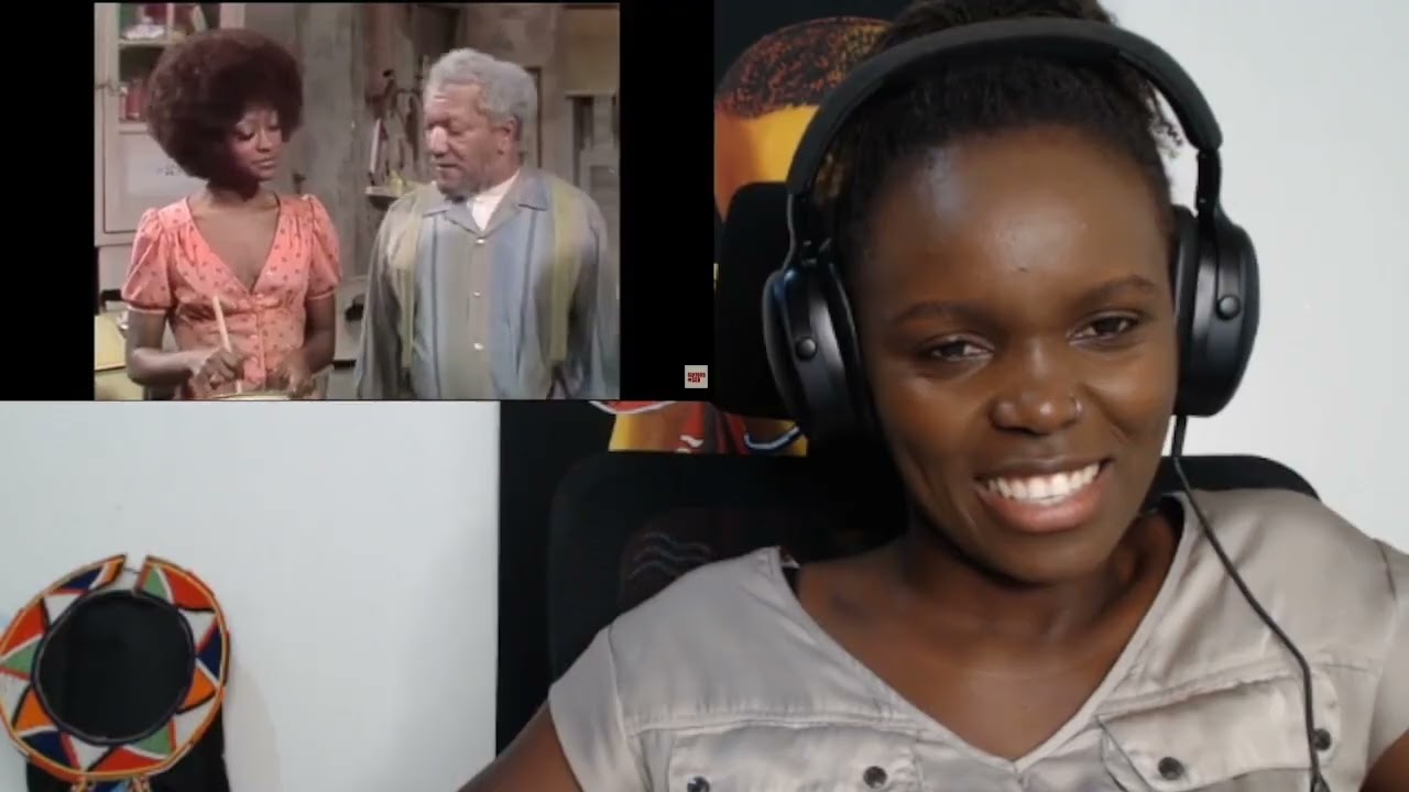 AFRICAN GIRL FIRST TIME HEARING Fred Meets The Three Degrees - Sanford and Son