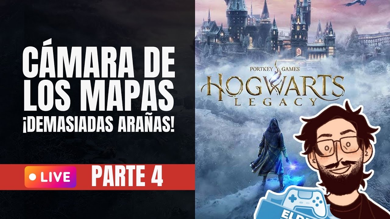 ¡ODIO LAS ARAÑAS! 🕷️ Pánico en la Tumba Prohibida | Hogwarts Legacy - Parte 4