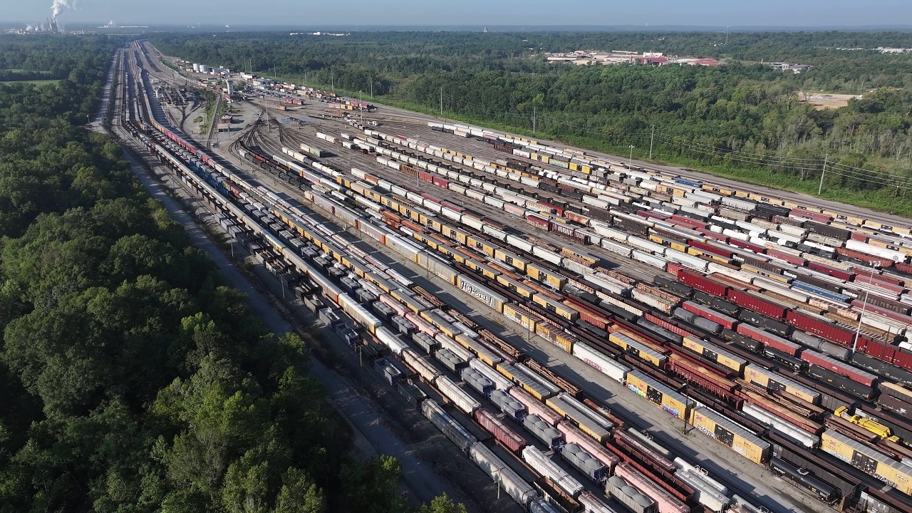 2+ Hours of Action at Norfolk Southern's Brosnan Yard in Macon, Georgia