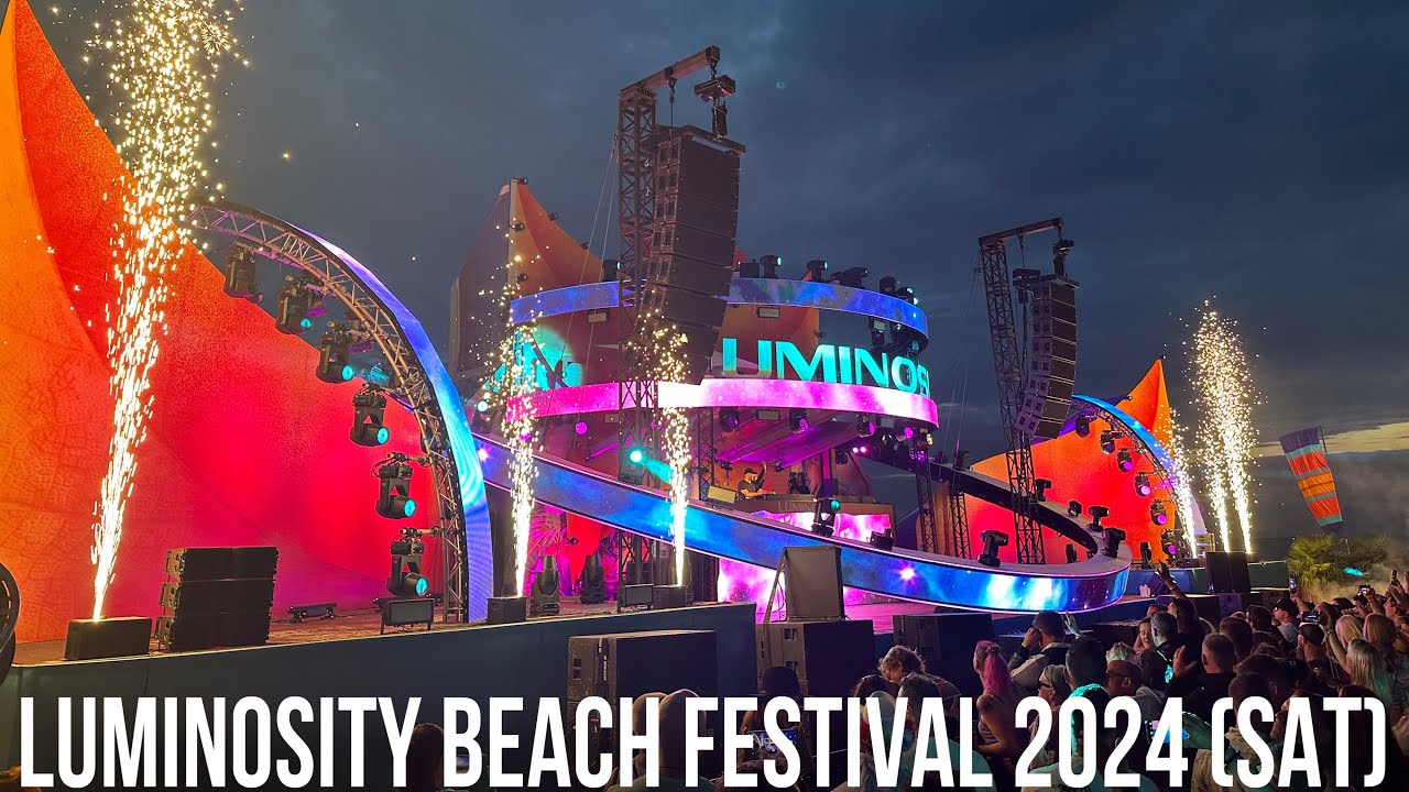 Luminosity Beach Festival 2024 (Saturday) - TRANCE MECCA SUPER SATURDAY 🔥