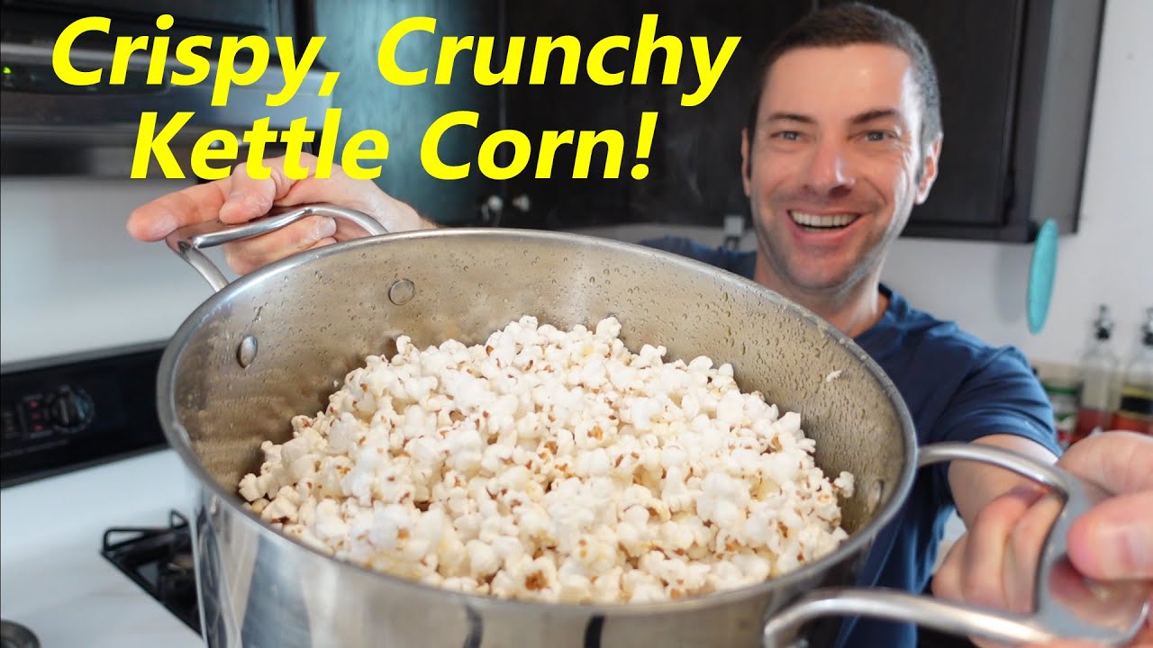 Homemade Kettle Corn in Minutes