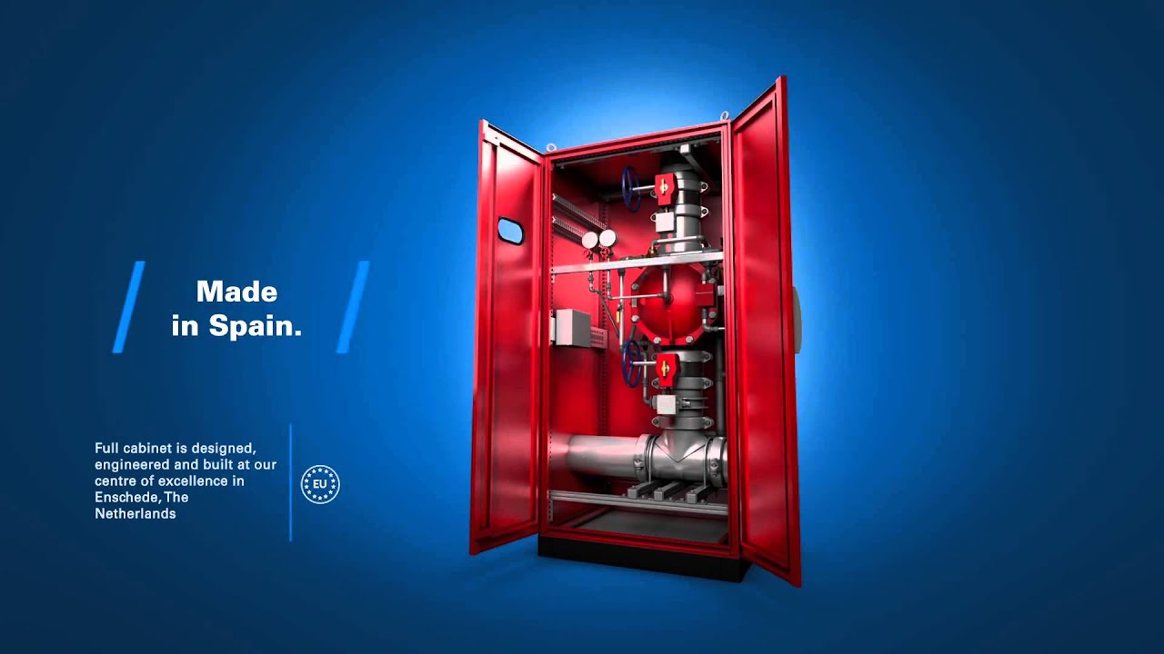 Tyco DV-5 Red-E Cabinet